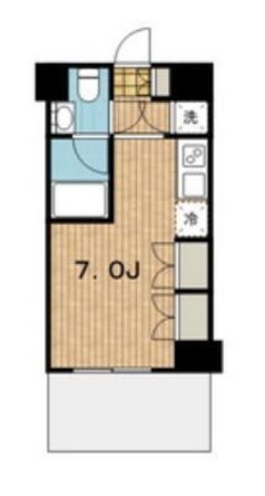 レジディア品川の物件間取画像